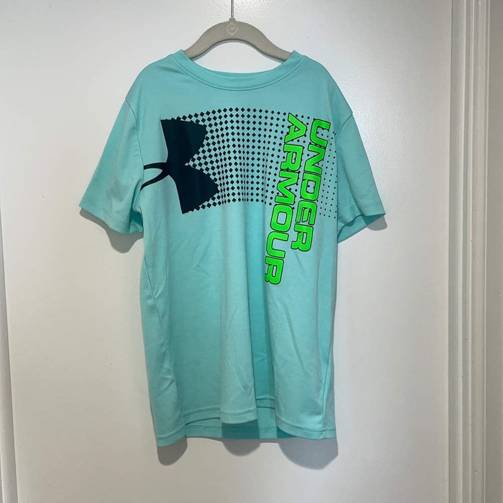 under armour boys dri-fit top